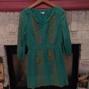 Embroidered Dress by Joy Joy